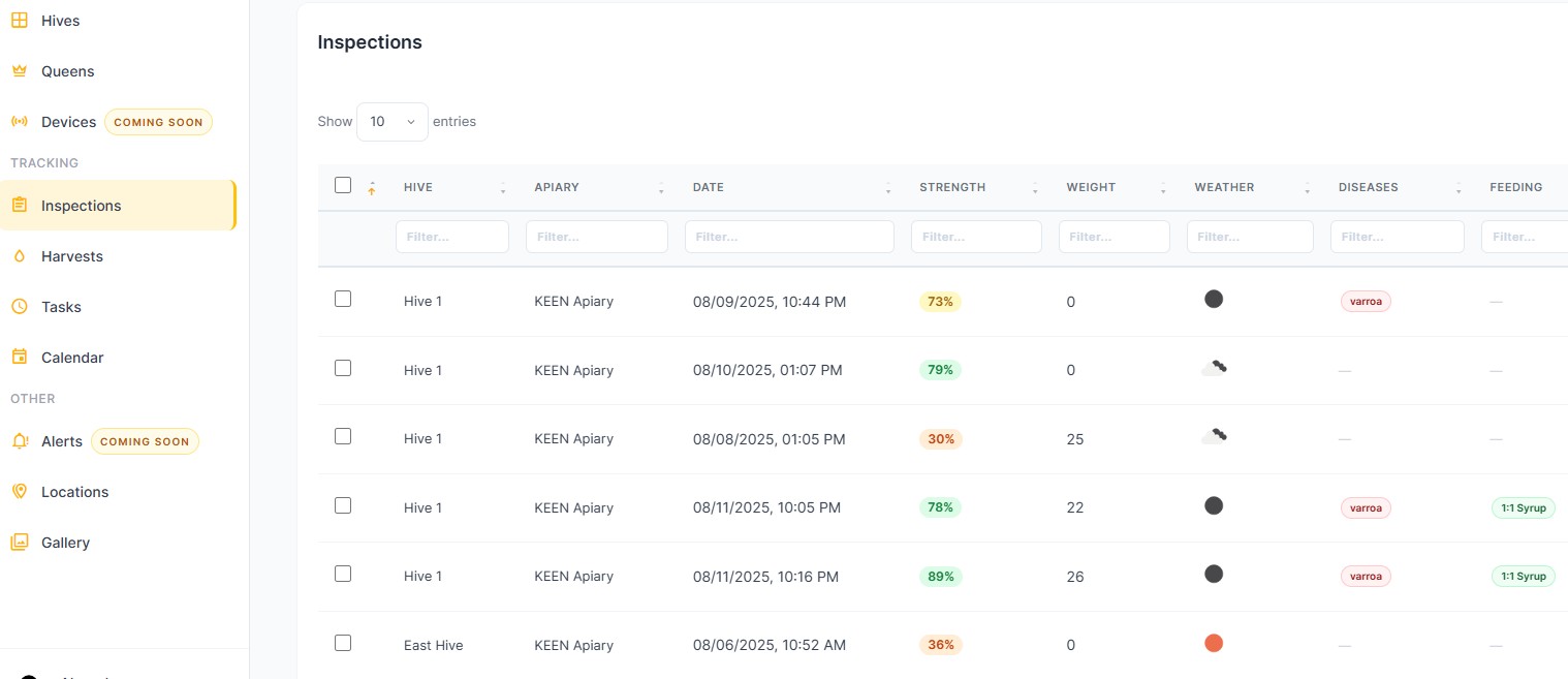 Web console screen 1
